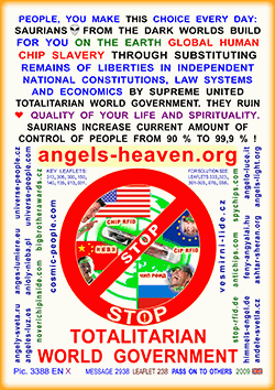 Stop totalitarian world government